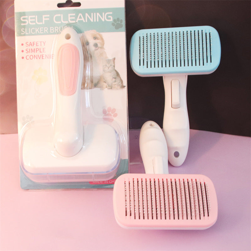 Pet Grooming Brush for Cats and Dogs